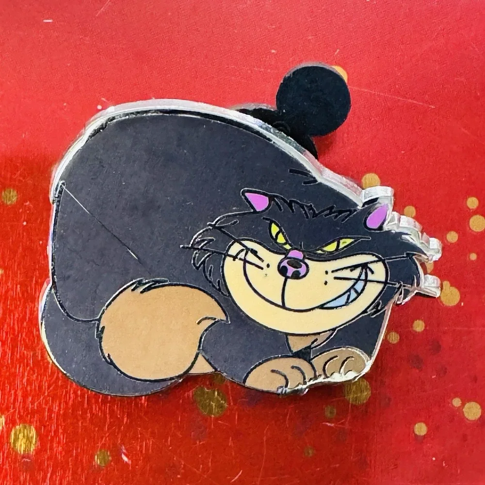 Lucifer Cat Lady Tremaine Villians Cinderella Disney Trading Pin